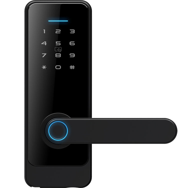 C89 Smart Fingerprint Password Lock Home Indoor Door TUYA System Lock, C89 Black, C89 Silver C89 Black Black