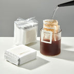 Ear-Mounted Coffee Filter Portable Drip Coffee Filter Paper Coffee Powder Filter Bag, 50pcs /Pack