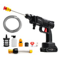HILDA 21V High Pressure Water Torch Lithium Car Washer Plastic Package, EU Plug With 1 Battery, US Plug With 1 Battery, UK Plug With 1 Battery EU Plug With 1 Battery