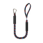 Pier Stainless Steel Clamp Boat Rope Accessories PWC Built-In Buffer Kayak Mooring Cable, Black, Black Blue Red, Blue White Black Black Blue Red