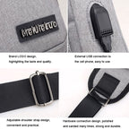 MeiJieLuo Simple Men Chest Bag Sports Youth Shoulder Crossbody Bag