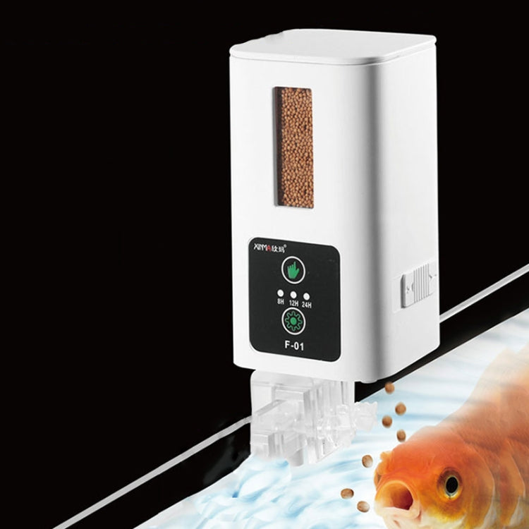 XINMA F-01 400ml Fish Tank Automatic Feeding Device Aquarium Intelligente Timing High-capacity Fish Feeder Default Title
