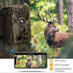 Suntek WiFi830 APP+WiFi 24MP Infrared Tracking Camera Wireless Bluetooth Control, WiFi830