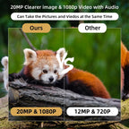 20MP 1080P Hunting Trail Camera With Night Vision Wildlife Scouting Photo, MiNi301