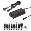 65W 6-20V Adjustable 3A DC Power Adapter Charger, US Plug, EU Plug, UK Plug Small, AU Plug, UK Plug Large – TPU US Plug