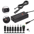 65W 6-20V Adjustable 3A DC Power Adapter Charger, US Plug, EU Plug, UK Plug Small, AU Plug, UK Plug Large – TPU