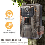 36MP 4K 4G Hunting Camera With APP Remote Mobile Phone Control To View Photos / Video At Any Time, HC-900Pro