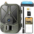 4K 4G Outdoor Track Camera Remote Mobile Phone Control To View Photos / Video At Any Time, HC-940Pro-Li