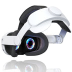 For Meta Quest 3 VR Adjustable Elite Headset Head Strap, Elite Headset White, Elite Headset Black Elite Headset White White