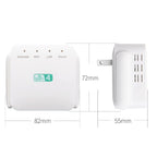 2.4G 300M Wi-Fi Amplifier Long Range WiFi Repeater Wireless Signal Booster, US Plug White, EU Plug White, UK Plug White, US Plug Black, EU Plug Black, UK Plug Black – Durable Build, Easy to Use