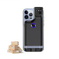 HC101D 2D Bluetooth Barcode Scanner Wireless Back Clip Phone Barcode Reader, 2D Side 2D Side