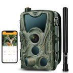 HC-801Pro 4K 4G Outdoor Hunting Camera App Remote Mobile Phone Control To View Photos And Video At Any Time, EU Plug, US Plug, AU Plug EU Plug