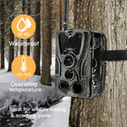 HC-801Pro 4K 4G Outdoor Hunting Camera App Remote Mobile Phone Control To View Photos And Video At Any Time, EU Plug, US Plug, AU Plug