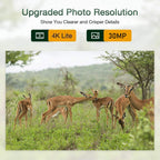 HC-801Pro 4K 4G Outdoor Hunting Camera App Remote Mobile Phone Control To View Photos And Video At Any Time, EU Plug, US Plug, AU Plug