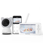5 Inch HD Baby Monitor Wireless Wifi Baby Care Camera, EU Plug, US Plug, UK Plug, AU Plug EU Plug