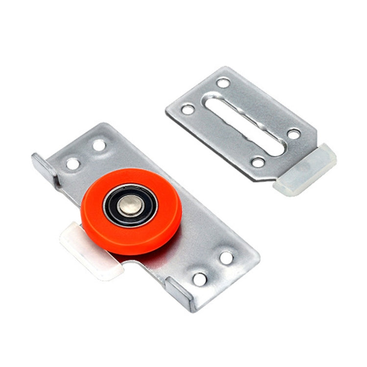 Closet Sliding Door Pulley Fittings Silent Sliding Door Accessories With 8 Screws, Pulley Pulley