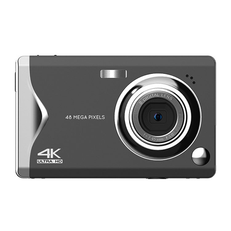 4K HD 3.0-Inch IPS Screen Autofocus HD Digital Camera, Black, White Black