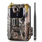 20MP 2K Wildlife Hunting Trail Camera Photo Traps Night Vision 4G SMS MMS SMTP Cellular Surveillance Camera, HC-900LTE HC-900LTE