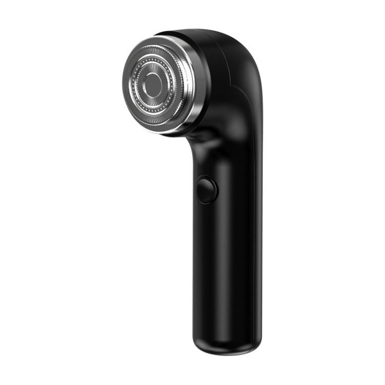 Rechargeable Travel Electric Shaver Portable Elbow Mini Floating Head Shaver Black