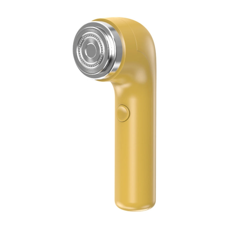 Rechargeable Travel Electric Shaver Portable Elbow Mini Floating Head Shaver – Ultra-thin Orange