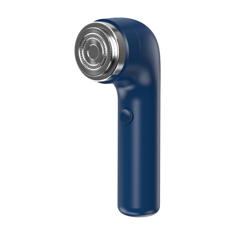 Rechargeable Travel Electric Shaver Portable Elbow Mini Floating Head Shaver – Ultra-thin Blue