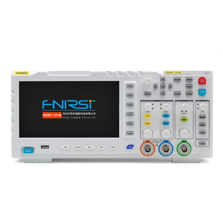 FNIRSI 2 In 1 Dual-Channel 100M Bandwidth Digital Oscilloscope 1GS Sampling Signal Generator, EU Plug, 1014D, 1014D +P4100 Probe – TPU