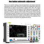 FNIRSI 2 In 1 Dual-Channel 100M Bandwidth Digital Oscilloscope 1GS Sampling Signal Generator, EU Plug, 1014D, 1014D +P4100 Probe – TPU