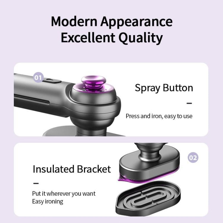 30W Mini Steamer Rotary Folding Iron Insulation Anti-Scald Garment, EU Plug, US Plug – Wear-resistant