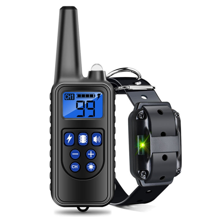 800m Remote Control Stop Barker Dog Trainer Smart Anti-Disturbance Vibration Collar, With 1 Collar, With 2 Collars, With 3 Collars With 1 Collar