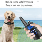 800m Remote Control Stop Barker Dog Trainer Smart Anti-Disturbance Vibration Collar, With 1 Collar, With 2 Collars, With 3 Collars