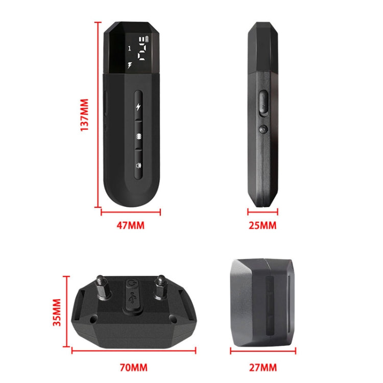 Smart Remote Control Dog Trainer Stop Barker Waterproof Vibration Collar, 669N-1, 669N-2 – Waterproof, Magnetic, Fast Charging