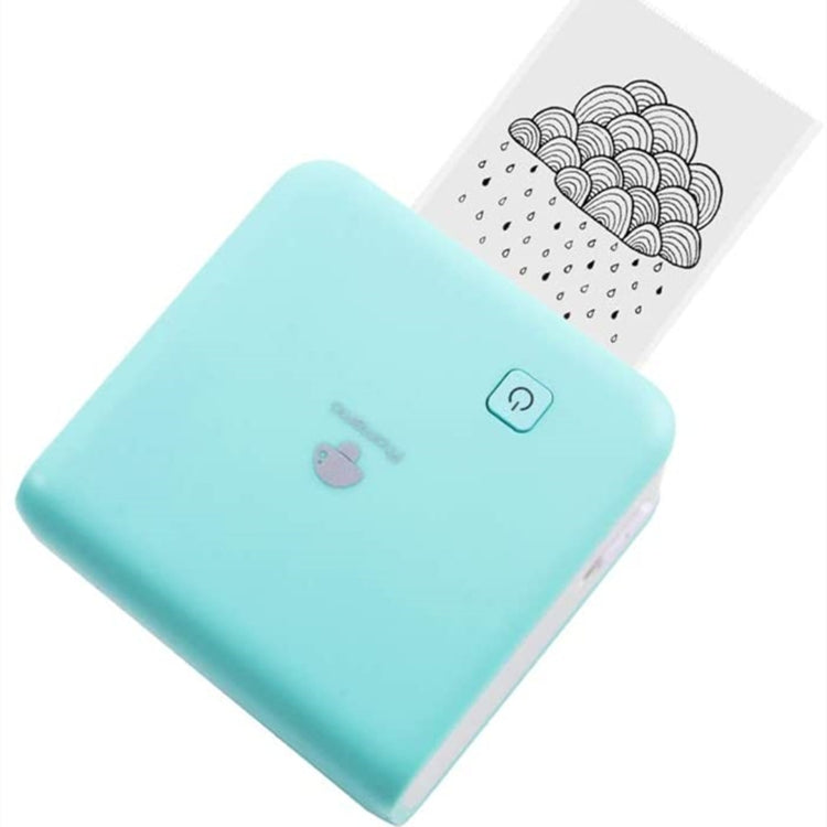 Phomemo M02 PRO Pocket Mini Small Portable Bluetooth Wrong Thermal Tag Printer, White, Green, Pink – Bluetooth Green