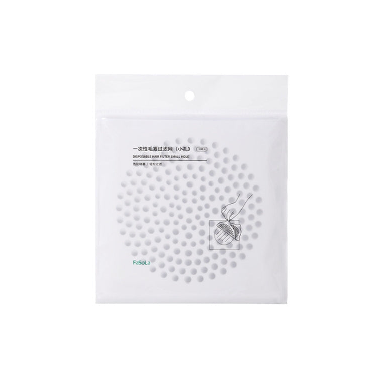 FASOLA 15pcs /Bag Sink Disposable Filter Sewer Mouth Non-woven Floor Drain Sticker, Small Hole, Large Hole Small Hole