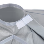 PE Material Haircut Cape 60cm Umbrella Design Salon Hairdressing Cloak For Hair Dye Perm, PE