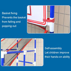 Children Indoor And Outdoor Large Mobile Basketball Frame Toys, Indoor And Outdoor