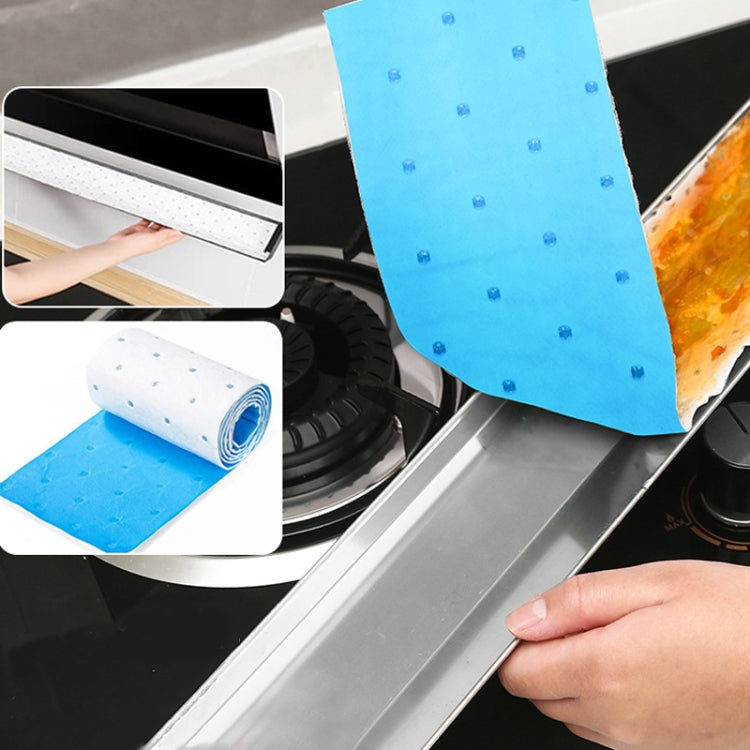 10pcs /Pack Disposable Oil Groove Suction Paper for Cooker Hoods, 7x90cm Regular, 10x90cm Regular, 7x90cm Thickened, 10x90cm Thickened 7x90cm Regular