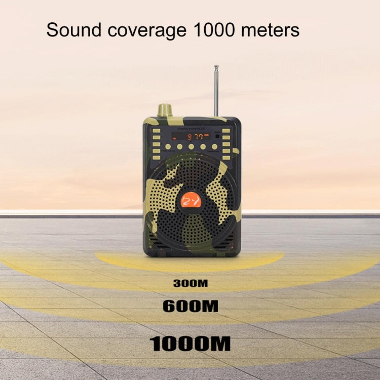 48W Wireless Bluetooth Voice Amplifier with Remote Control Supports USB/TF Card Playback, EU Plug, UK Plug, AU Plug, US Plug