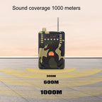 48W Wireless Bluetooth Voice Amplifier with Remote Control Supports USB/TF Card Playback, EU Plug, UK Plug, AU Plug, US Plug