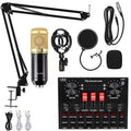 Audio Condenser Mic Studio Singing Microphone, BM800+V8S Sound Card Set, BM800+V8 Sound Card Set BM800+V8S Sound Card Set