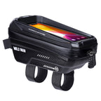 WILD MAN MS66 1.2L EVA Hard Shell Bicycle Front Beam Bag Cycling Touch Screen Phone Bag, MS66 MS66