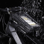 WILD MAN MS66 1.2L EVA Hard Shell Bicycle Front Beam Bag Cycling Touch Screen Phone Bag, MS66