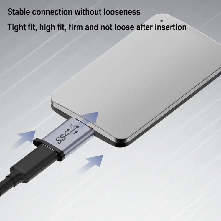Micro B Male Adapter USB Link HDD Enclosure Interface Converter, USB Female Transfer, Type-C Female Transfer, USB Male Transfer, Type-C Male Transfer – Durable Build, Easy to Use