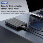 Micro B Male Adapter USB Link HDD Enclosure Interface Converter, USB Female Transfer, Type-C Female Transfer, USB Male Transfer, Type-C Male Transfer – Durable Build, Easy to Use