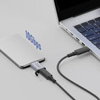 Micro B Male Adapter USB Link HDD Enclosure Interface Converter, USB Female Transfer, Type-C Female Transfer, USB Male Transfer, Type-C Male Transfer – Durable Build, Easy to Use