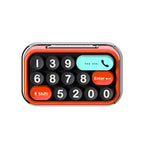 bbdd Keyboard Modeling Moving Number Plate Car Temporary Parking License Card Red
