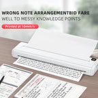 Small A4 Home Office Portable Inkless Printing Thermal Paper, 200pcs Thermal Paper