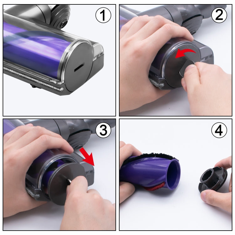 For Dyson V8 / V10 / V11 / V15 Vacuum Cleaner Brush Head Brushroll End Cap, Brushroll End Cap