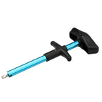 Aluminum Alloy Decoupler T-Shaped Fish Hook Remover Sea Fishing Equipment 24 X 7.5cm, Blue, Gray+Spring Rope Blue