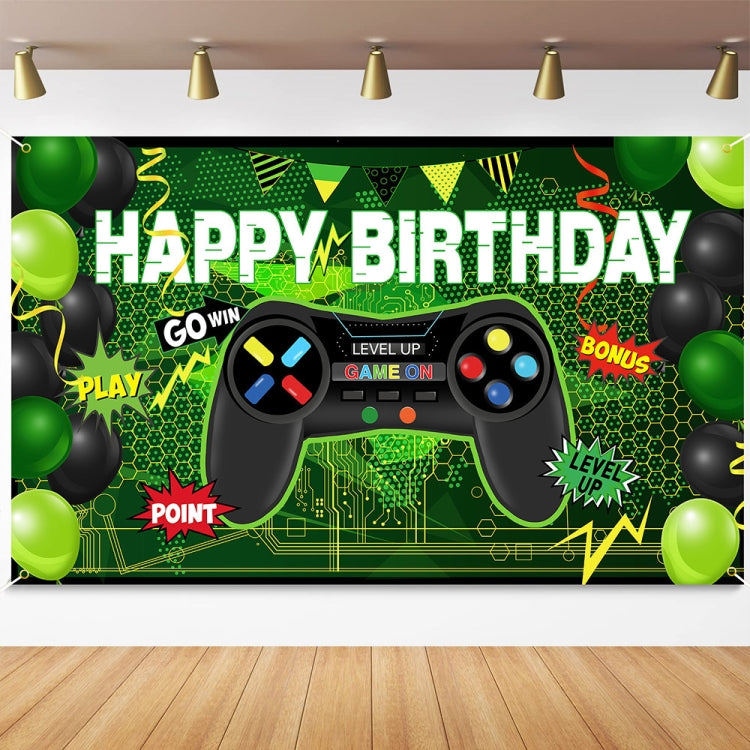 180x110cm Game Console Theme Birthday Background Birthday Party Decoration Banner, 2023SRB51, 2023SRB53, 2023SRB54 2023SRB51