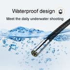 Teslong NTS300 5 Inch HD Large Screen Industrial Inspection Borescope Auto Repair Tools, 7.6mm Single Lens / 1m